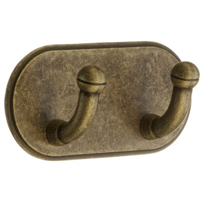 Self-adhesive double hook