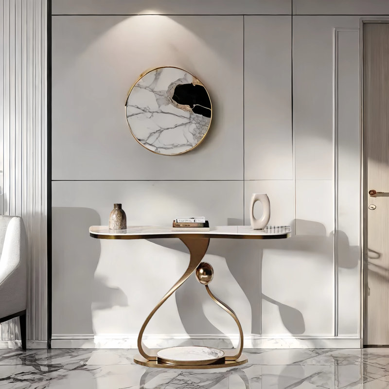Luxury Style  Entryway Conso le, 33.5" H x 39.4" W x 15.7" D