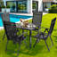 Raffiel Square Outdoor Patio Table - 75 cm W 75 cm D