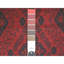 Tapis de couloir rouge pur en laine noué à la main 2 pi 8 po x 6 pi 3 po A27C5859FCCB4BE79CB829AFB17E1920