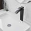 1 robinet de salle de bain monocommande avec bonde