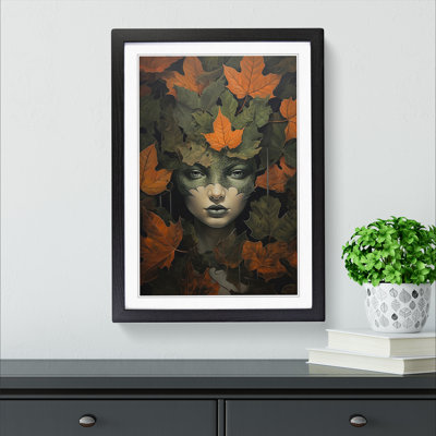 Ivy Leaf Contemporary - Framed Print