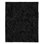 Couverture en sherpa doux leaves black