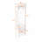 Minimalist Corner Hall Tree with Adjustable Shoe Shelf, Hanging Hooks-59754950