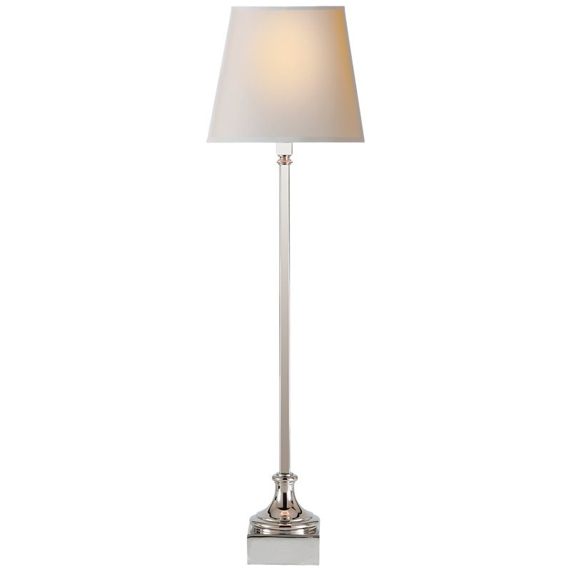 Chapman & Myers Cawdor Buffet Lamp, Paper, Aged Iron