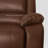 109'' Faux Leather Manual Reclining Sectional Couch with 2 Consoles-1364819821
