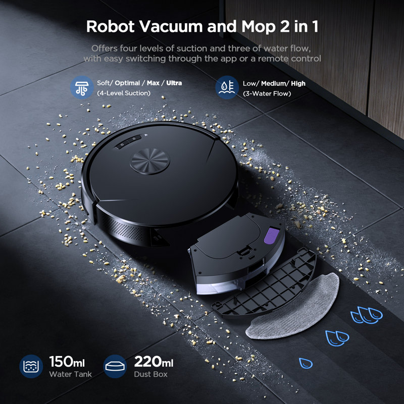 Teendow Cordless Bagless Robotic