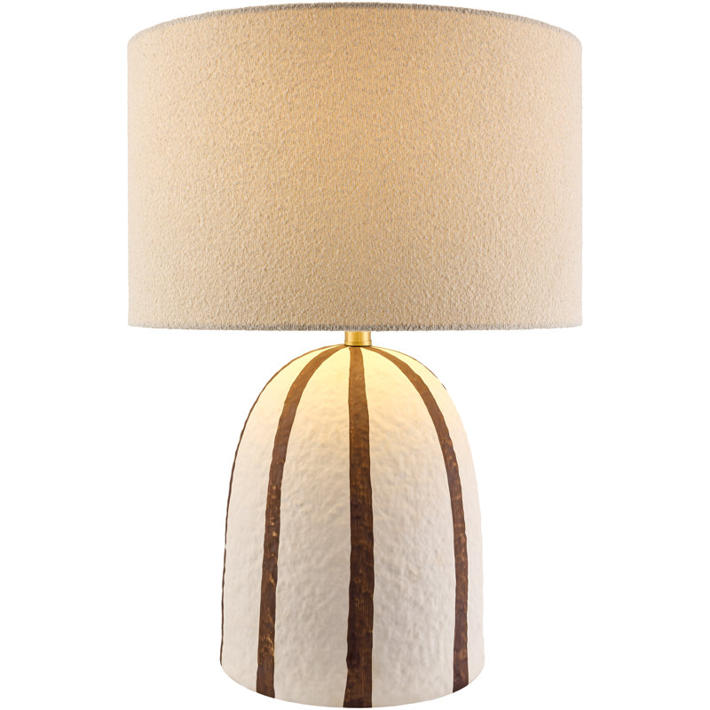 Gwendol Table Lamp, Beige/Brown