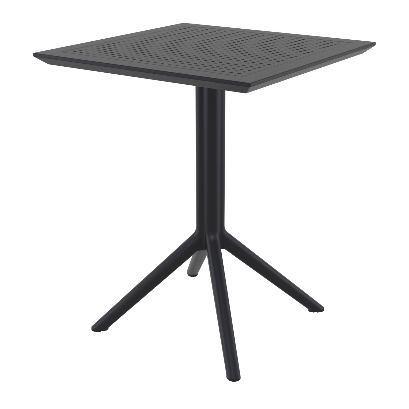 Farrah 24" Patio Bistro Set, Black