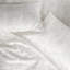 Housse de couette et taies d'oreiller 100 % lin français - King/Cal King - Motif floral crème-101946440-137099163