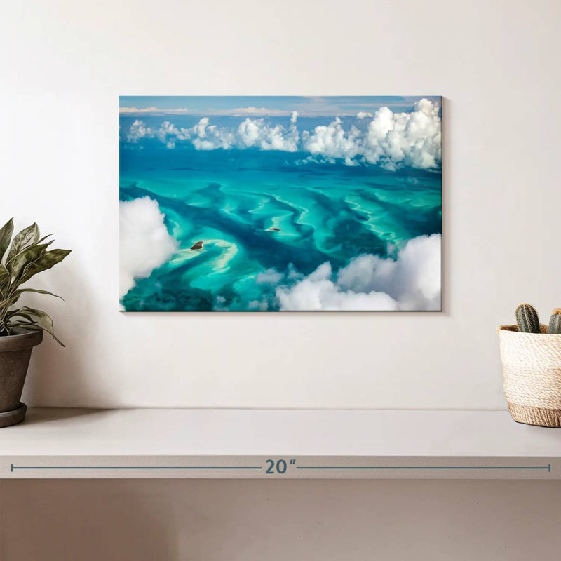 Gillard, Bahamas, nuages, H 8 po x l 12 po