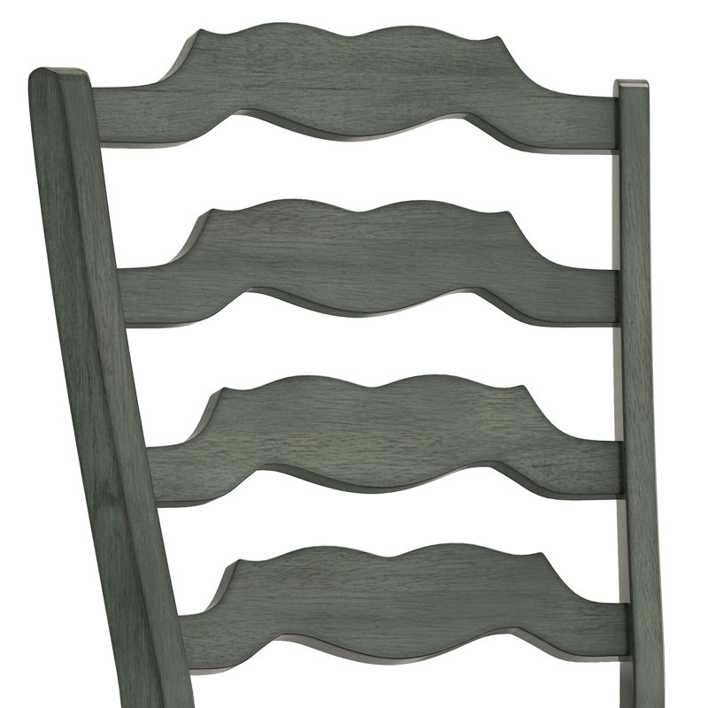 Tabouret de bar et de comptoir pivotant Fortville, Sauge antique, Tabouret de comptoir (assise de 24 po de hauteur)