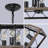4-Light Vintage Antique Chandeliers