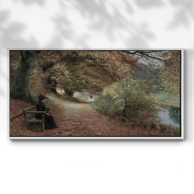 Série paysage - CDL III - Toile tendue avec châssis encadré - Prêt à être accroché