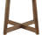 Walnut 5-Piece Round Solid Wood Dining Set