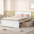 Platform Bed With Drawer And Two Shelves-1162537885-1162537887