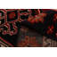 Tapis rouge foncé Anadol 3 pi 0 po x 5 pi 1 po