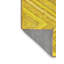 Tapis contemporains jaunes lavables à la machine 870-626285449