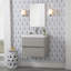 Meuble-lavabo simple 24,5 po avec plateau en marbre de culture 24,5 po-212170699