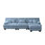Canapé modulaire de luxe modulaire de style contemporain avec repose-pieds convertible-656134977