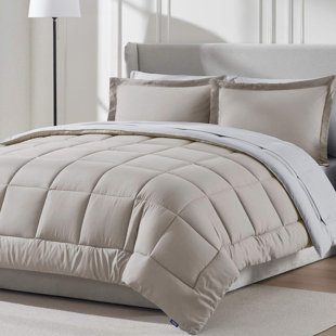 Ensemble d'édredon réversible avec draps Bed-in-a-bag