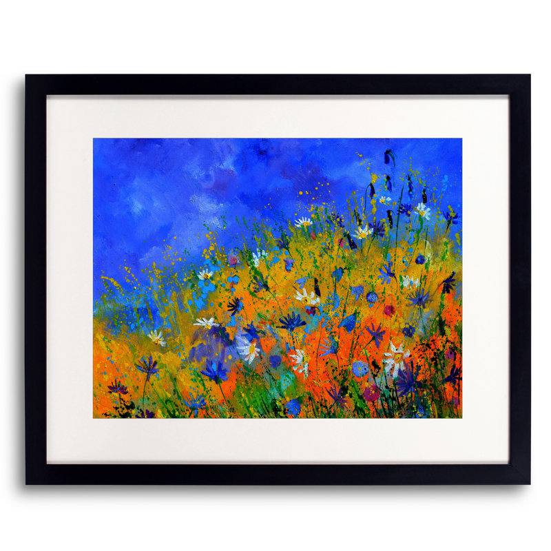 Summer Wild Flowers Print by Pol Ledent, 24" H x 32" W