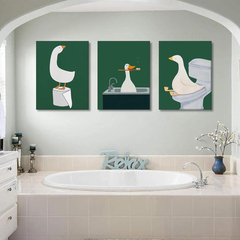 Affiche de salle de bain Unny