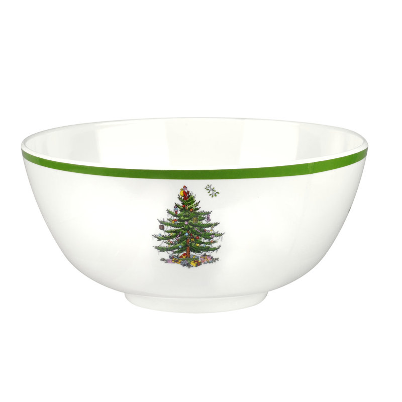 Bol en mélamine pour arbre de Noël Spode 11 po