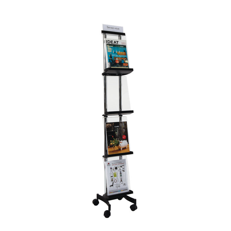 Porte-magazines autoportable