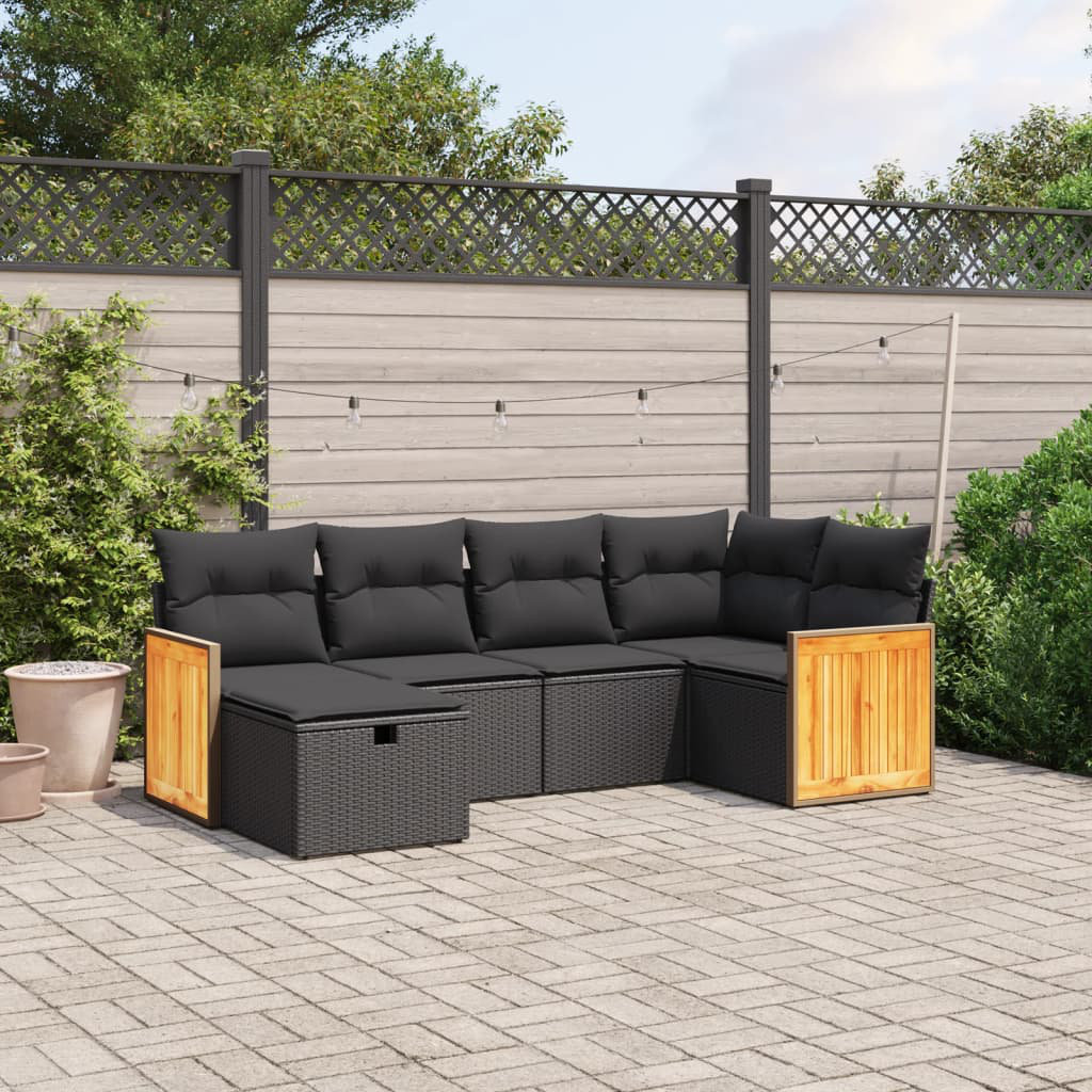 Gartensofa mit Kissen