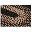 Tapis réversible en mélange de laine Lionel - noir-2026953776
