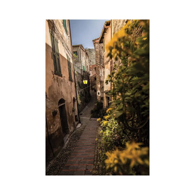 Badalucco, Liguria, Italy by Enzo Romano - Print on Canvas