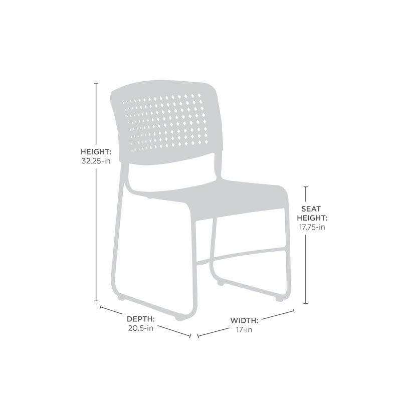 Metal Stackable Multipurpose Chair
