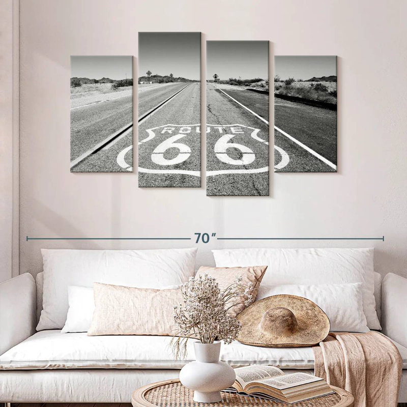 Mehar Arizona Route 66, H 32 po x l 52 po