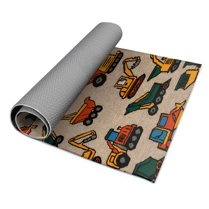 Tapis intérieur et extérieur brun Transport, Rectangle 9 pi x 12 pi