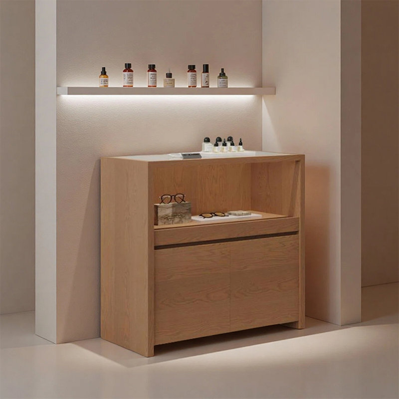Vitrines élégantes en verre avec rangement