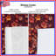 Rideaux à motif floral éclatant, rideaux occultants et fleurs - 1 panneau-129138032-129138030