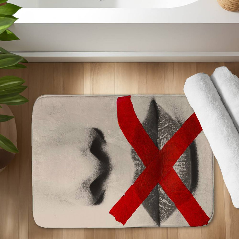 Burlane Microfiber Non-Slip Bath Mat