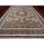 Tapis brun en laine noué à la main de style dynastie des 14e siècle de 12 pi 2 po x 16 pi 79FF62263B3346CDB87B84679E70EA7D