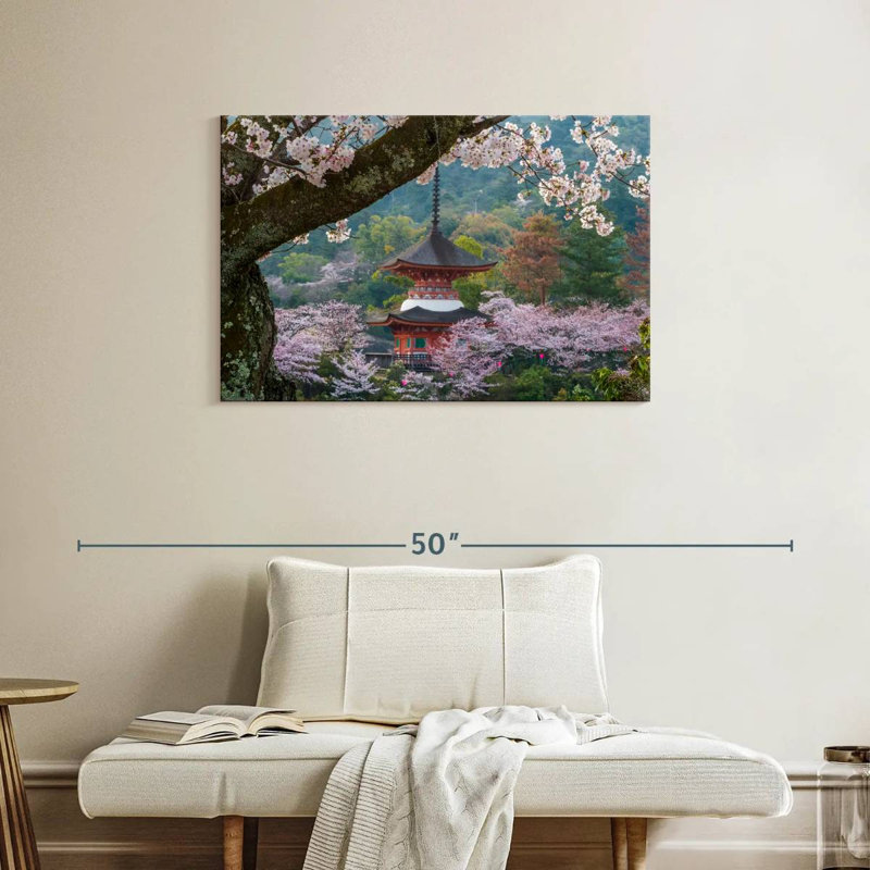 Adella, Japon, paysage, H 24 po x l 36 po