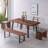 Nordic style modern all solid wood dining table-110406344