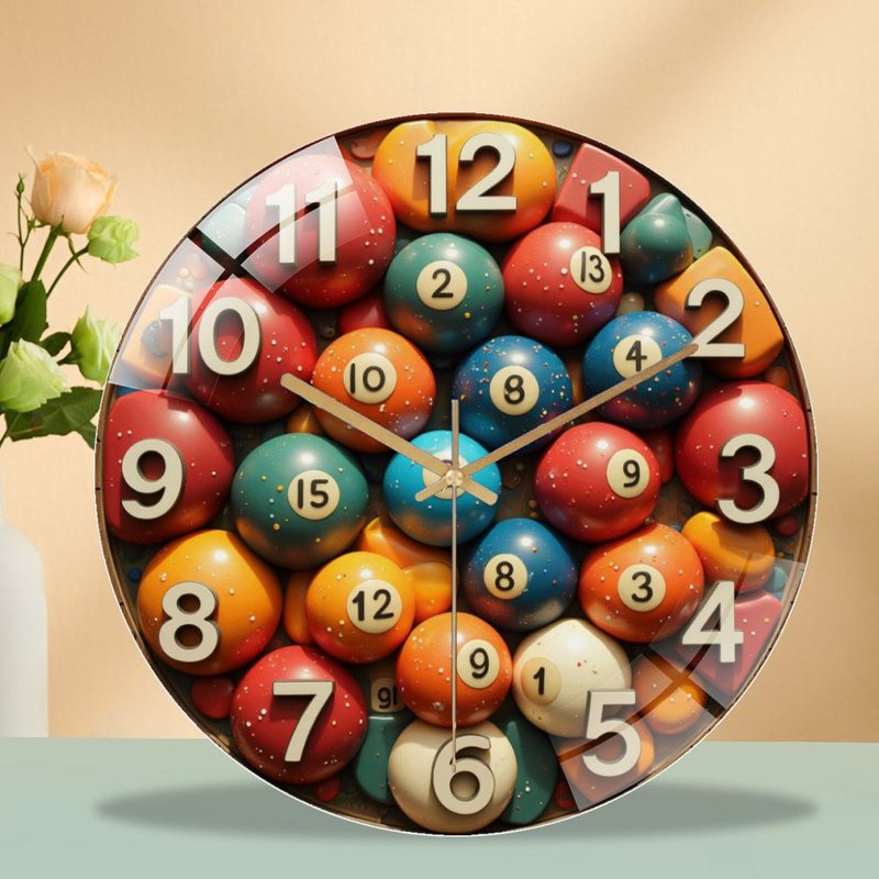 Horloge murale 12 po