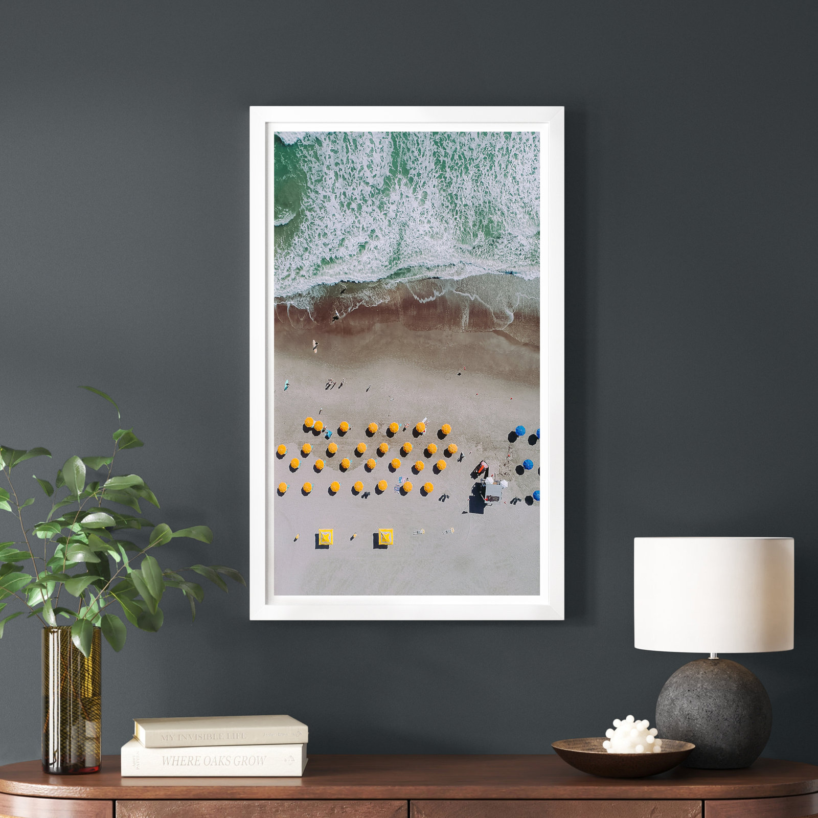 Beach Lineup Photograph Print