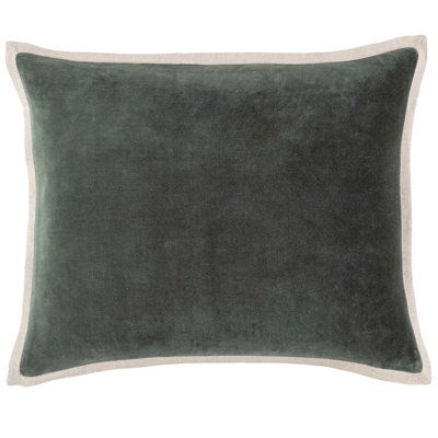Gehry Velvet/Linen Decorative Pillow