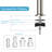 Water Filter Faucet, Fits Most Reverse Osmosis and Water Filtration System, Non-Air Gap RO Faucet