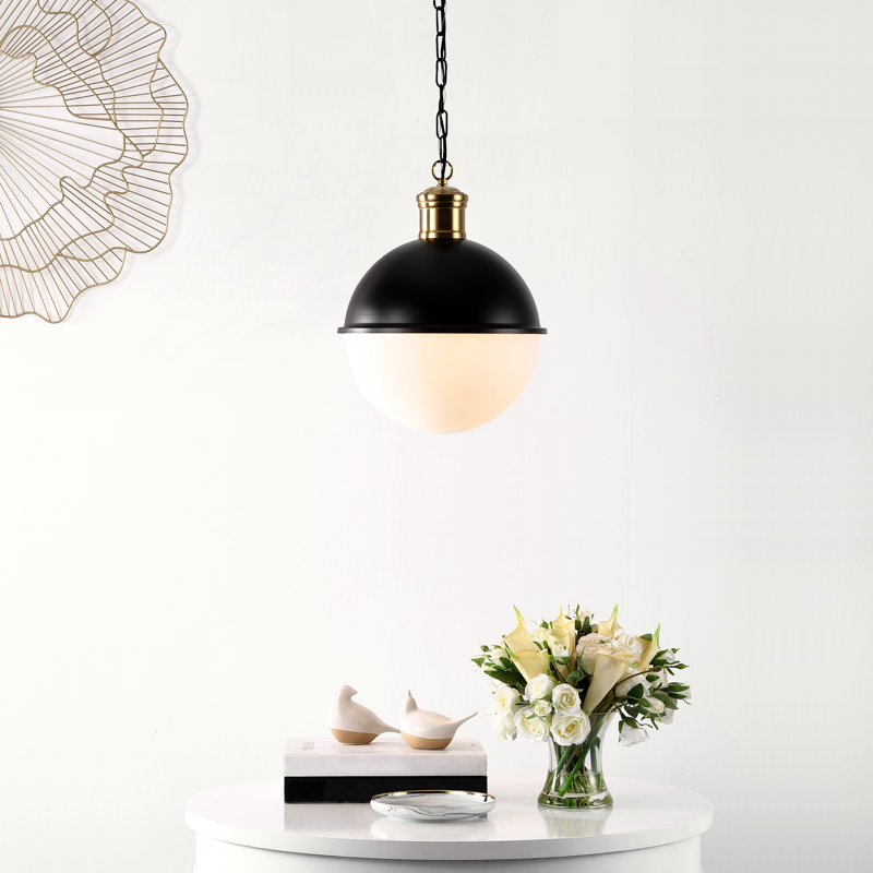Dumbarton 1 - Light Single Pendant, Black