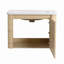 Wall-Mounted Bathroom Vanity With Sink And Soft-Close Door