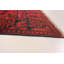 Tapis zone en laine 3 pi 10 po x 6 pi 5 po one-of-kind-noué la à la main bourgogne/blue Kaler