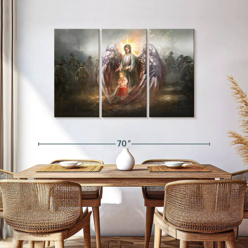 Leisha The Angel, 36" H x 57" W