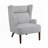 Ferriday 27.5" Flared Arms Chenille Chair-1736313754